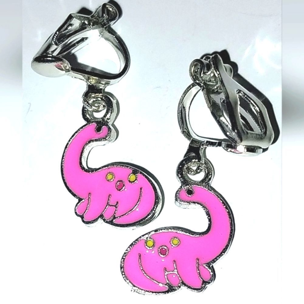 Super cute kid's fashion clip-on earrings
